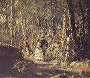 A Stroll in the Forest Ivan Shishkin